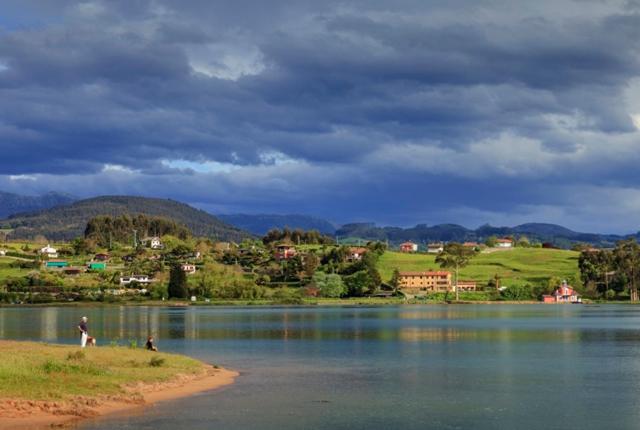 Playa Del Puntal Villaviciosa Asturias Lujo Primera Linea Playa Экстерьер фото